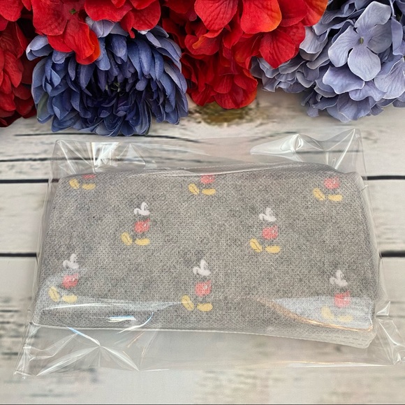 Gray Mickey Mouse Clutch Wallet Checkbook - Picture 9 of 10